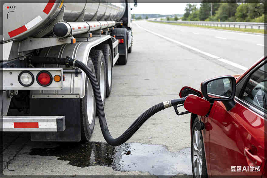 阜宁汽车救援送水案例